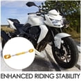 thumbnail image 3 of RUNROTOO Barra De Manillar De Motocicleta En Aluminio Ajustable Con Universal Dorado, 3 of 7