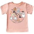 thumbnail image 2 of Olive Loves Spooky Things Shirts and Bodysuits for Baby and Toddler Youth Girls Halloween Outfits Peach Shirt Youth Small, 2 of 2