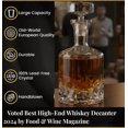 thumbnail image 2 of Decantador de whisky Ravenscroft con hoja biselada soplada a mano, 1 litro, 2 of 9