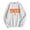 Light Gray, variant on Womens Graphic Sweatshirt Crewneck Vintage Pumpkin Spice Letter Graphic Long Sleeve Fall Casual Loose Pullover Tops Light Gray L