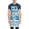 thumbnail image 4 of Cauagu Sea Underwater Jellyfish Aprons with Pockets,Waterproof Apron for Women,Kitchen Cooking Apron Adjustable Bib Aprons Chef Apron for Cooking,Drawing,Crafting, 4 of 8