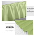 Sage Solid Ruffled Bed Skirt King12 Drop Drop Split Corner, Microfiber