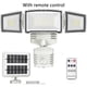 thumbnail image 3 of Ounissouiy Luces de pared alimentadas por energía solar para exteriores, patio, jardín, patio trasero, camino, lámpara recargable automática, accesorio Iluminación y accesorios con controlador Ounissouiy HA073293-02, 3 of 6