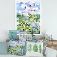 thumbnail image 4 of Flowers of The Cherry Blossoms On A Spring Day Landscape 16 in x 32 in Framed Painting Canvas Art Print, by Designart, 4 of 4