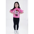 thumbnail image 2 of Disney Minnie Mouse T-Shirt and Leggings Outfit Set Infant to Big Kid, 2 of 5