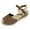 Coffee, variant on Retro Wedge Sandls for Women Hollow Out Closed Toe Platform Sandals with Buckle Strap Summer Non Slip Dressy Shoes Brown Size 7.5