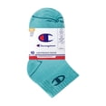 thumbnail image 2 of Champion Girls Lightweight Performance+ Kid Ankle Socks, 10 Pack, Sizes S–L, 2 of 5