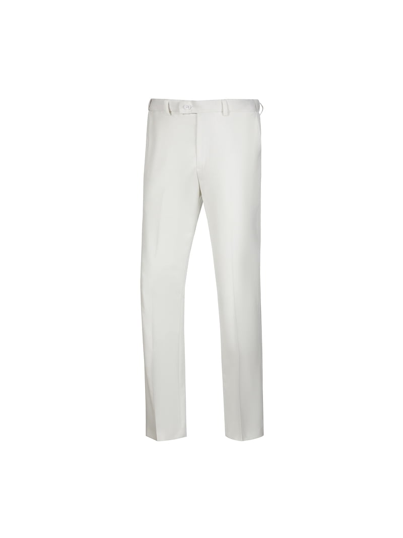white dress pants mens slim fit Men's Tailored - Off - W36" - Hubert Cut in a slim fit White Slim Fit Dress Pants