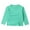 Green, variant on vdgthytj Toddler Boys Girls Long Sleeve T-Shirts Casual Crew Neck Solid Color Basic Tops Layering Tees for Kids