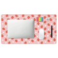 thumbnail image 4 of Bingfone Strawberry Large Gaming Mouse Pad,Extended Desk Mousepad with Stitched Edges,Non-Slip Base,Water Resist Keyboard Pad for Gamer, Office & Home, 29.5 x 16 in, 4 of 6