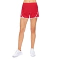 thumbnail image 2 of Expert Brand USA-Made Women's Oxymesh™ Fitness Athletic Shorts, Red, Small, 2 of 5