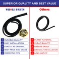 thumbnail image 6 of Whole Parts Dishwasher Door Gasket Seal (Approximate size: 73" L x 3/4" W) Part # W11196317 - Replacement & Compatible With Some Whirlpool Dishwashers, 6 of 9