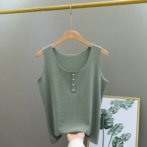 Xuyuer Womens Tops Crewneck Waffle Knit Flowy Loose Fit Tank Top Sleeveless Summer Shirts Loose Fit Basic Tunic Shirts Flowy Tank Tops Trendy Sleeveless Summer Tops Clothes Spring Outfits 2026
