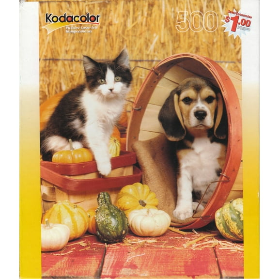 Fall Friends 500 Piece Puzzle