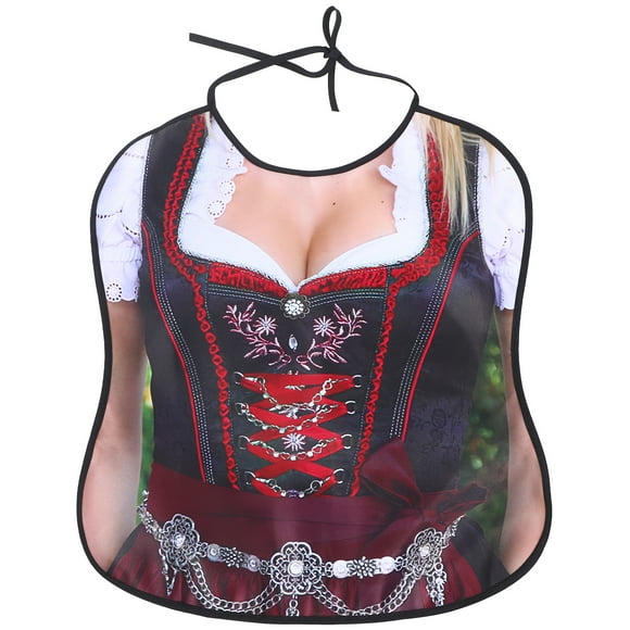 KAKOWELY Babero reutilizable para la cena, babero para personas mayores, protector de ropa para adultos, babero resistente al desgaste para la hora de comer