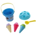 thumbnail image 5 of Children's Sorbet Beach Toy Bucket Combination Girls Play 1set Water Game Plug Play Hot Tub Lounger Swimming Pool Beach Kids 8- Standing Water Table Sandbox Cover Step, 5 of 9