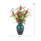 thumbnail image 2 of Luz moderna china de lujo, decoración Floral de flores de simulación, mueble de TV for sala de estar, mesa de entrada, adornos verdes for el hogar, 2 of 5
