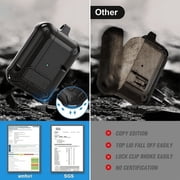 Compatible Airpods Pro 2nd Generation Case Cover with Lock, Sherry Military Cool Armor AirPod Pro 2 Case TPU for Men Women with iPod Pro 2 Shockproof Protective Case for Air Pod Pro 2nd Gen 2022