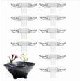 thumbnail image 2 of Floating Flower Arrangement Floating Flower Arrangement Set Wabi Sabi Style Hydroponic Vase 10 Pieces Minimalist Home Decor Ceramic Planter for Fresh Flowers Centerpiece Table Decor Modern Aesthetic, 2 of 8