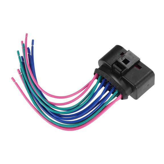 Unique Bargains 3 Pin Headlight Harness Cable Connector Replacement for VW for Audi No.1J0973737