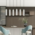 thumbnail image 5 of 46757-69 Livex Lighting Ardmore - 6 Light Linear Pendant in Mid Century Modern Style - 4.5 Inches wide by 16.5 Inches high-Shiny White Finish, 5 of 8