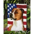 thumbnail image 3 of English Foxhound Dog American Flag Garden Flag, 3 of 3