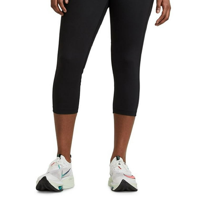 Nike Women's Running Cropped Leggings Black Size 2X 
