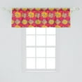 thumbnail image 2 of Ambesonne Poppy Flower Window Valance, Aquarelle Flower, 54" X 18", Multicolor, 2 of 3