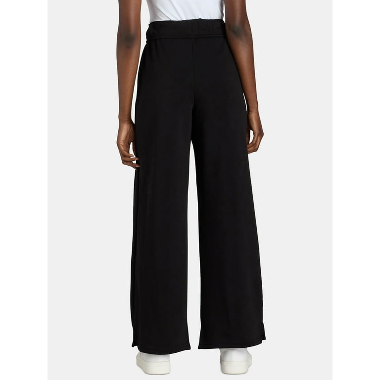 No Boundaries Wide Leg Sweatpants, Women's and Women's Plus No Boundaries Wide Leg Sweatpants, Women's and Women's Plus