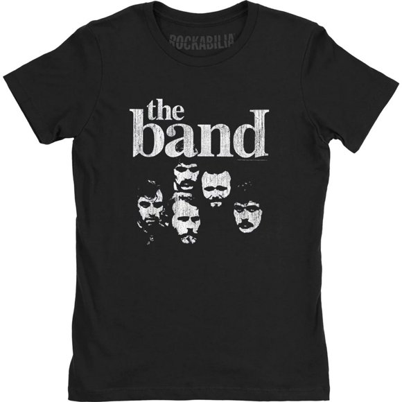 The Band Womens Heads Cotton T-Shirt