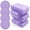 Purple, variant on KALAKALA 120 Pcs Facial Sponge Compressed, Face Cleansing Sponge Estheticians Compressed Makeup Facial Sponge Round Wash Face Sponges for Women Compress Exfoliating Removal Sponge
