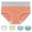 White, variant on Lroveb Underwear for Women Fashionable And Comfortable Splicing Color 5 Pack Hip Lifting