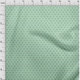 thumbnail image 4 of oneOone Polyester Lycra Sea Green Fabric Asian Ikat Sewing Craft Projects Fabric Prints By Yard 56 Inch Wide, 4 of 4