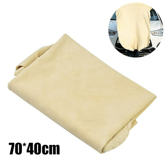 Durable Natural Chamois Cloth for Screen and Car Washing 70*40cm Towel