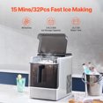 thumbnail image 3 of VEVOR Portable Countertop Ice Maker 50Lbs/24H Self-Cleaning with 3 Sizes Ice Cube, 3 of 9