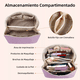 thumbnail image 4 of Cosmetiquera De Viaje, Bolsa De Neceser De Gran Capacidad morado, 4 of 4