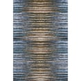 thumbnail image 2 of Addison Rugs Mayfield Washable Traditional Stripes Blue Rectangle Rug, 3' x 5', 2 of 6