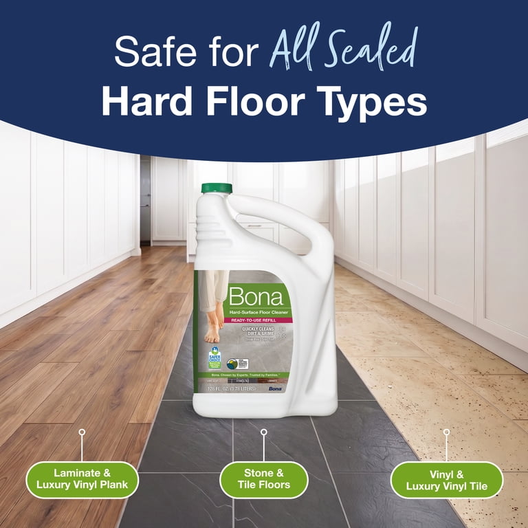 Bona Multi-Surface Floor Cleaning Solution Refill, 128 Fl Oz photo 7