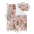 thumbnail image 5 of Poodle and Flowers Floral Duvet Cover and Pillowcase Set for Single Bedding, Bedroom Accessories for Kids Teens, 5 of 5