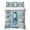 White Blue, variant on Twin Quilt Set 68''x86'', Red Mushrooms Lightweight Summer Bedspread Coverlet Set with 2 Pillow Shams, Sage Green Eucalyptus Butterflies Plants Breathable All Season Quilt Bedding for Dorm/Bedroom