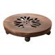 thumbnail image 2 of Bandeja móvil para macetas, soporte de madera con ruedas para macetas, ajustable, para uso interior y exterior. Estilo B de 21 cm, 2 of 8