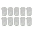 thumbnail image 1 of 10PCS Beaker Borosilicate Glass Clear Scale Laboratory Beaker for Academic Industrial Experiment 10ml, 1 of 14