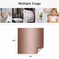 thumbnail image 4 of Chocolate Ombre Cloth Napkins, Modern Gradient Abstract Art Washable and Reusable Dinner Napkins Set of 8, Table Napkin for Kitchen Party Birthday Wedding Hotel Housewarming 20"x20", 4 of 8