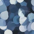thumbnail image 4 of Blue Gray Dots Shower Curtain Liner 72x72 Inch Waterproof Shower Curtains Decorative Bathroom with 12 Pack Hooks, 4 of 5