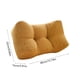 thumbnail image 3 of Cojín de Soporte Lumbar, Almohada de Respaldo con Nylon Spandex, Diseño Ergonómico con Relleno de P.P, 40x22x15cm, para Silla de Oficina, Asiento de Auto, Soporte de Espalda para Cama., 3 of 6