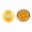 Orange, variant on BIMZUC Durable Plastic Golf Hat Cap Clip with Detachable Magnetic Ball Marker, Round, 1.2 inches / 3 cm, Blue[cite: 1]