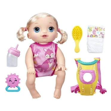 Baby Alive Baby Go Bye Bye Doll – Blonde Interactive Crawling & Talking Baby Doll