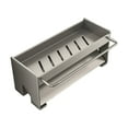 thumbnail image 2 of Estante De Cocina, Organizador De Fregadero, Almacenamiento Para Encimera, Soporte Para Esponjas Y Paños De Cocina, Para Área De Fregadero De Cocina, Gris, 2 of 9