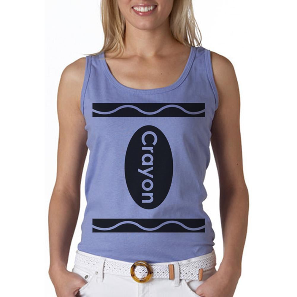 Old Glory Halloween Black Denim Vest All Over Adult Tank Top