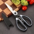 thumbnail image 3 of WIFKLSIIPG Kitchen Shears Kitchen Shears for Food Sharp Stainless Steel Kitchen Scissors All Purpose Heavy Duty Scissors in Kitchen Gadgets Dishwasher, 3 of 3